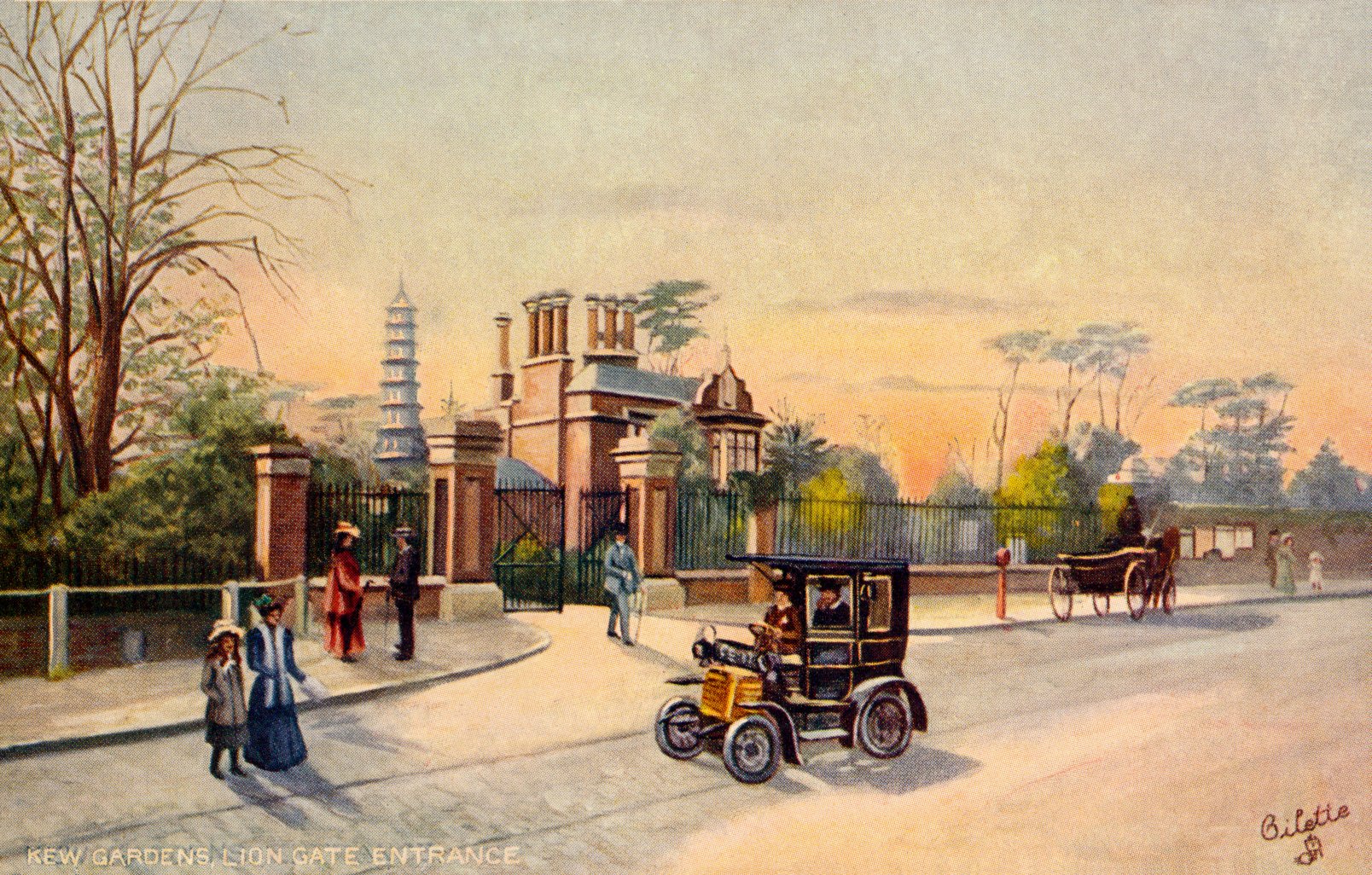 Kew Gardens Lion Gate,street-townscape,gates